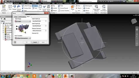 convert part to sheet metal inventor|inventor sheet metal defaults.